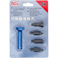 BGS 9155 Aluminum-Ausbeulstift mit auswechselbaren Spitzen | 100 mm