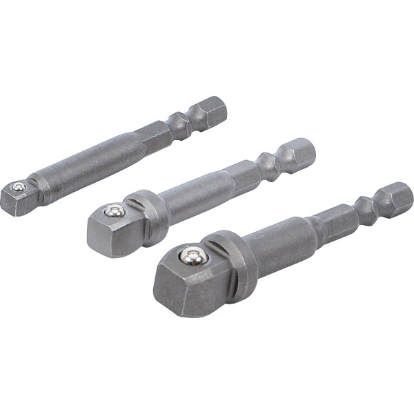 BGS 9162 Bohrmaschinen-Kippadapter-Satz | Antrieb Außensechskant 6,3 mm (1/4") | 3-tlg.