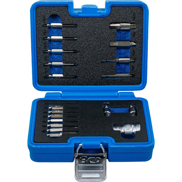 BGS 9173-1 Schraubenausdreher-Satz | für Innensechskant 1,5 - 10 mm / T-Profil (für Torx) | T10 - T55 | 19-tlg.