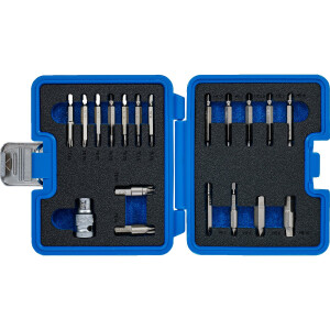 BGS 9173-1 Schraubenausdreher-Satz | für Innensechskant 1,5 - 10 mm / T-Profil (für Torx) | T10 - T55 | 19-tlg.