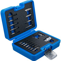 BGS 9173-1 Schraubenausdreher-Satz | für Innensechskant 1,5 - 10 mm / T-Profil (für Torx) | T10 - T55 | 19-tlg.