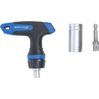 BGS Diy 92540 Multi-Einsatz mit Adapter-Satz | mit Ratschen-T-Griff, umschaltbar | 3-tlg.