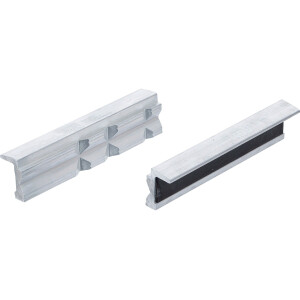 BGS 9284 Schraubstock-Schutzbacken | Aluminium | Breite 125 mm | 2-tlg.