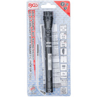 BGS 9303 Ausziehbare LED-Leuchte mit Magnetheber | "2-IN-1"