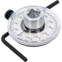 BGS Diy 93084 Drehwinkel-Messgerät | Antrieb Innenvierkant 12,5 mm (1/2")