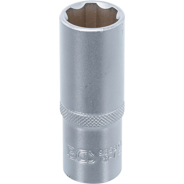 BGS 9358 Steckschlüssel-Einsatz Super Lock, tief | Antrieb Innenvierkant 12,5 mm (1/2") | SW 20 mm