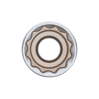 BGS 9360 Steckschlüssel-Einsatz Zwölfkant, tief | Antrieb Innenvierkant 12,5 mm (1/2") | SW 21 mm
