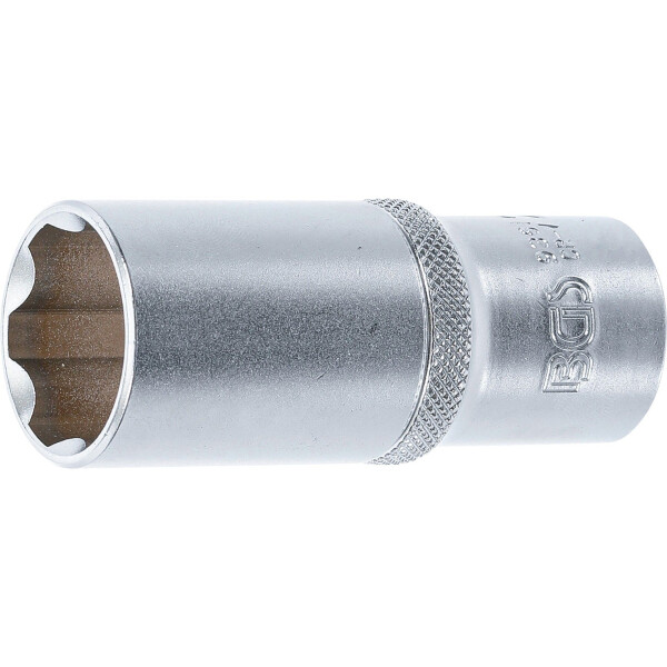 BGS 9361 Steckschlüssel-Einsatz Super Lock, tief | Antrieb Innenvierkant 12,5 mm (1/2") | SW 24 mm