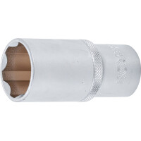 BGS 9362 Steckschlüssel-Einsatz Super Lock, tief | Antrieb Innenvierkant 12,5 mm (1/2") | SW 27 mm