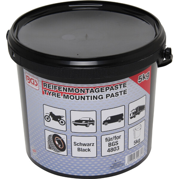 BGS 9382 Reifenmontagepaste | schwarz | 5 kg