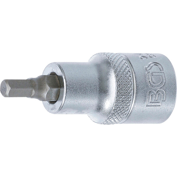 BGS 9467 Bit-Einsatz | Antrieb Innenvierkant 12,5 mm (1/2") | Innensechskant 5,5 mm
