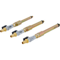 BGS 9519 Druckluftadapter-Satz für Glühkerzenbohrungen | M8 x 1,0 - M10 x 1,0 - M10 x 1,25 | 3-tlg.