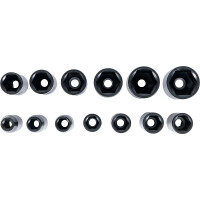 BGS Diy 95207 Kraft-Steckschlüssel-Einsatz-Satz | Antrieb 12,5 mm (1/2") | SW 10 - 32 mm | 13-tlg.