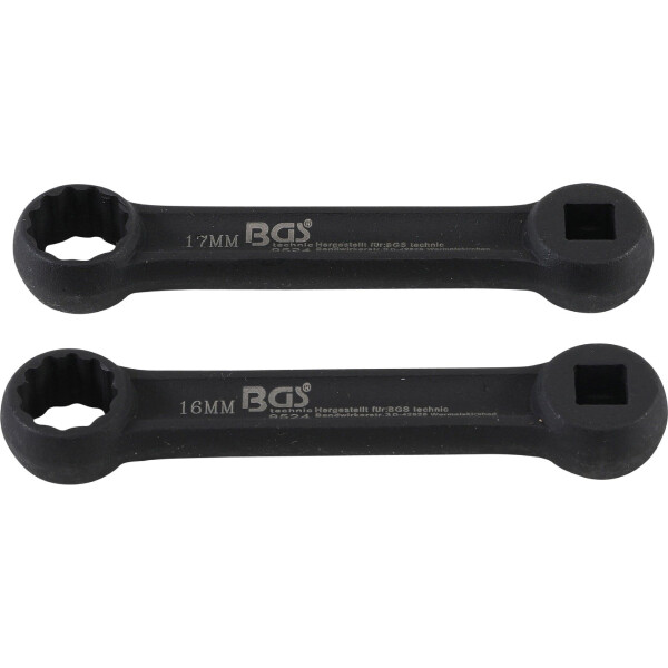 BGS 9524 Motorlager Ringschlüssel-Satz | für Mercedes-Benz | 2-tlg.