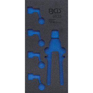 BGS 9533-2 Werkstattwageneinlage 1/3 | leer | für...