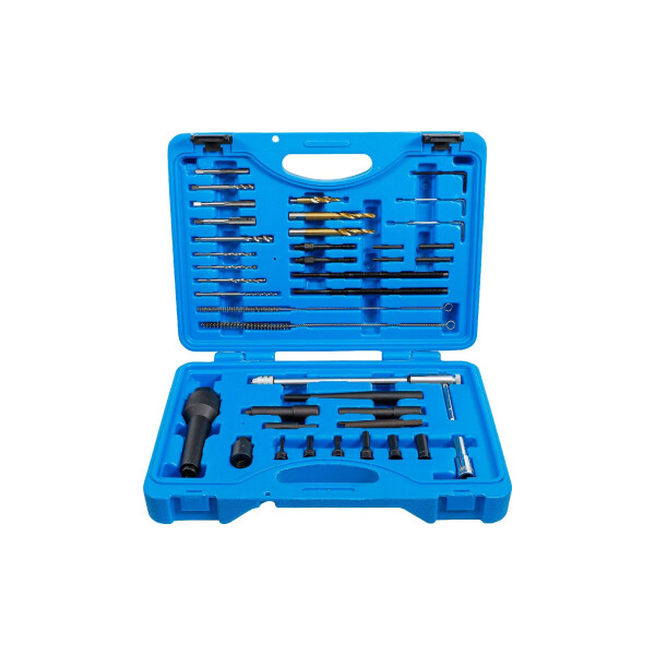 BGS 9565 Glühkerzen-Ausbau und Gewinde-Reparatur-Satz | M8, M10 | 41-tlg.