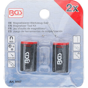 BGS 9567 Magnetisierer-Werkzeug-Satz | 2-tlg.