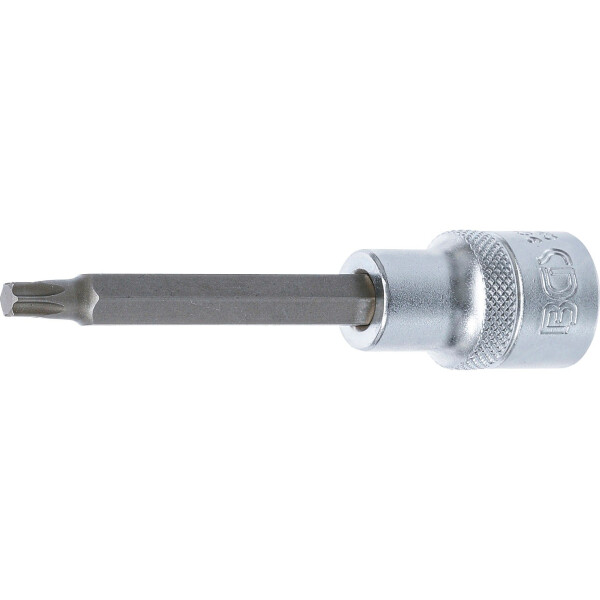 BGS 9628 Bit-Einsatz | Länge 100 mm | Antrieb Innenvierkant 12,5 mm (1/2") | T-Profil (für Torx) T35