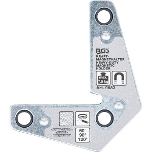 BGS 9683 Kraft-Magnethalter | L-Form