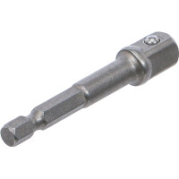 BGS 9685-2 Adapter für Bohrmaschinen | Antrieb Außensechskant 6,3 mm (1/4") / Abtrieb Außenvierkant 10 mm (3/8")