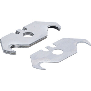 BGS Diy 97976 Hakenklingen-Satz | 19 mm | 5-tlg.