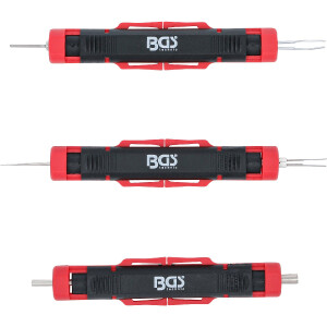 BGS 9807 Kabel-Entriegelungswerkzeug-Satz | universal | 3-tlg.