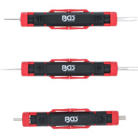 BGS 9807 Kabel-Entriegelungswerkzeug-Satz | universal | 3-tlg.