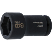 BGS 9812 Kraft-Steckschlüssel-Einsatz Sechskant, tief | Antrieb Innenvierkant 20 mm (3/4") | SW 38 mm | für FUSO / Mitsubishi