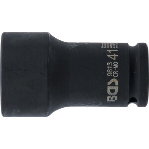 BGS 9813 Kraft-Steckschlüssel-Einsatz Sechskant, tief | Antrieb Innenvierkant 20 mm (3/4") | SW 41 mm | für FUSO / Mitsubishi