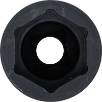 BGS 9813 Kraft-Steckschlüssel-Einsatz Sechskant, tief | Antrieb Innenvierkant 20 mm (3/4") | SW 41 mm | für FUSO / Mitsubishi