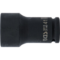 BGS 9813 Kraft-Steckschlüssel-Einsatz Sechskant, tief | Antrieb Innenvierkant 20 mm (3/4") | SW 41 mm | für FUSO / Mitsubishi