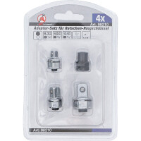 BGS Diy 98210 Adapter-Satz für Ratschen-Ringschlüssel | 4-tlg.