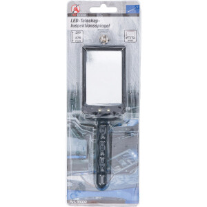 BGS Diy 99302 LED-Teleskop-Inspektionsspiegel | 290 - 876 mm