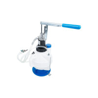 BGS 9991 Getriebeöl-Befüllgerät mit Handpumpe | mit Rücklaufsystem | mit 8 Adaptern | 7 l