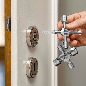 KNIPEX 00 11 01 TwinKey® Schaltschrankschlüssel 92 mm