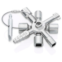 KNIPEX 00 11 01 TwinKey® Schaltschrankschlüssel 92 mm