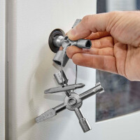 KNIPEX 00 11 01 TwinKey® Schaltschrankschlüssel 92 mm