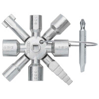 KNIPEX 00 11 01 TwinKey® Schaltschrankschlüssel 92 mm
