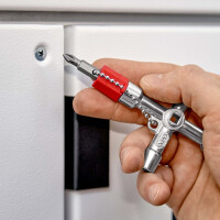 KNIPEX 00 11 03 Schaltschrankschlüssel der Standard Schaltschrankschlüssel 76 mm