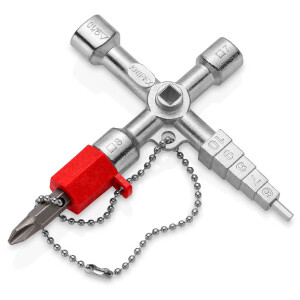 KNIPEX 00 11 04 Profi-Key für gängige...