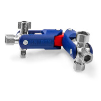 KNIPEX 00 11 06 V04 Universalschlüssel JointKey Quadro für gängige Absperrsysteme 63 mm