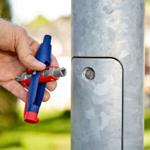 KNIPEX 00 11 07 Stiftschaltschrankschlüssel der Standard Schaltschrankschlüssel 145 mm