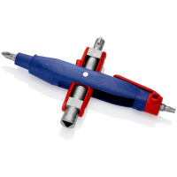 KNIPEX 00 11 07 Stiftschaltschrankschlüssel der Standard Schaltschrankschlüssel 145 mm