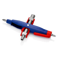 KNIPEX 00 11 07 Stiftschaltschrankschlüssel der Standard Schaltschrankschlüssel 145 mm