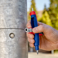 KNIPEX 00 11 07 Stiftschaltschrankschlüssel der Standard Schaltschrankschlüssel 145 mm