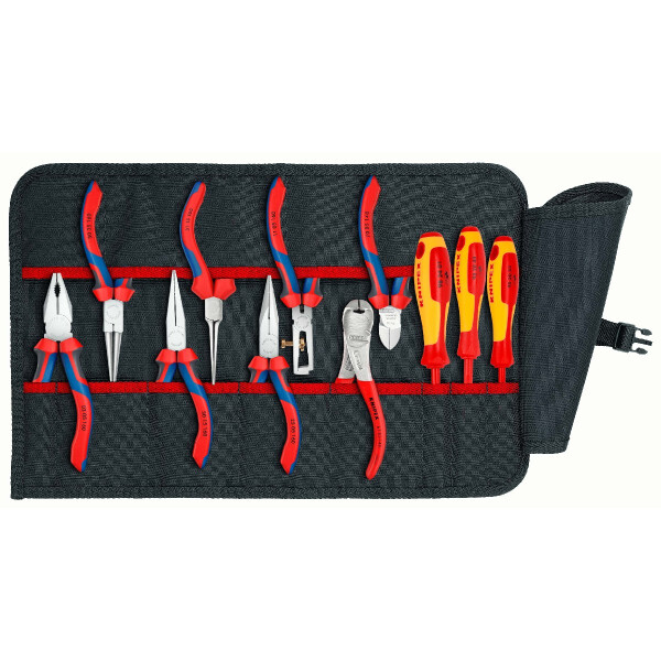 KNIPEX 00 19 41 Werkzeug-Rolltasche 11-teilig 290 mm