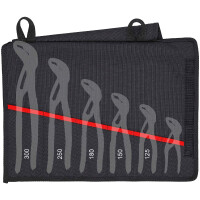 KNIPEX 00 19 55 S5 LE Rolltasche für Cobra® leer 6 Fächer 440 mm