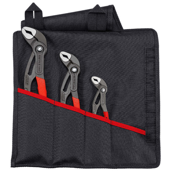KNIPEX 00 19 55 S9 Cobra®-Set 1 x 87 01 150, 1 x 87 01 250, 1 x 87 01 300 330 mm