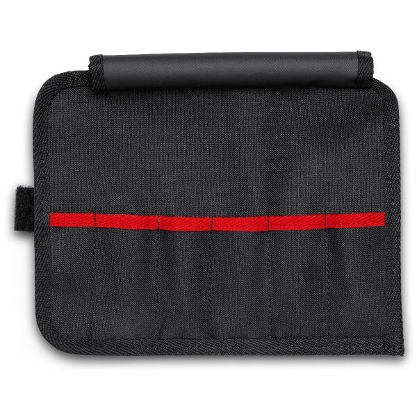 KNIPEX 00 19 92 V01 LE Werkzeug-Rolltasche für isolierte Pinzetten 5 Fächer 90 mm