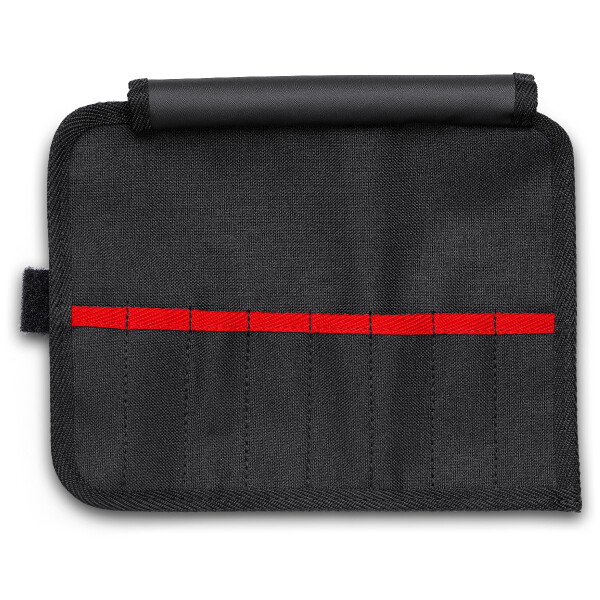 KNIPEX 00 19 92 V02 LE Werkzeug-Rolltasche für Pinzetten 7 Fächer 90 mm
